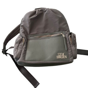 Steve Madden Backpack Gray women's travel computer daypack EUC